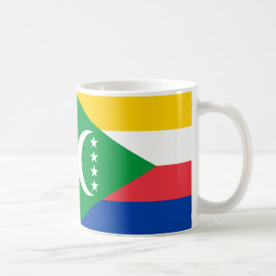 Drapeau Comores en céramique Mug
