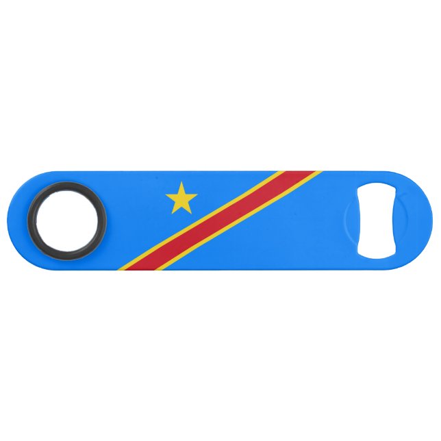 Drapeau Congo Kinshasa (Devant (Horizontal))