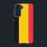 Drapeau Coque Samsung Galaxy S21 de Belgique<br><div class="desc">Transformez votre Samsung Galaxy S21 avec notre couverture téléphonique exclusive avec le drapeau de la Belgique! Réalisée avec une attention minutieuse aux détails, cette couverture téléphonique présente fièrement le design emblématique du drapeau belge. Le drapeau comporte trois bandes verticales en noir, jaune et rouge, symbolisant l'unité et l'histoire de la...</div>