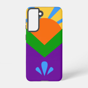 Drapeau Coque Samsung Galaxy S21 de Manitou Spring