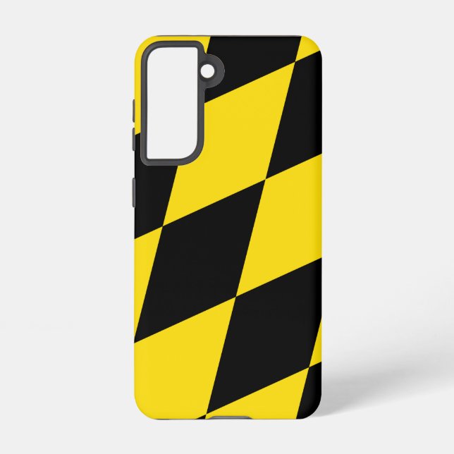 Drapeau Coque Samsung Galaxy S21 de Munich, Allema (Verso)