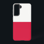 Drapeau Coque Samsung Galaxy S21 de Pologne<br><div class="desc">Transformez votre Samsung Galaxy S21 en une célébration du patrimoine polonais avec notre couverture exclusive avec le drapeau de la Pologne! Réalisée avec précision et fierté, cette couverture de téléphone présente audacieusement les couleurs et emblèmes emblématiques du drapeau polonais, symbolisant la riche histoire et l'identité culturelle de la nation. Que...</div>