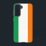 Drapeau Coque Samsung Galaxy S21 d'Irlande<br><div class="desc">Ajoutez une touche de fierté irlandaise à votre Samsung Galaxy S21 avec notre couverture exclusive avec le drapeau de l'Irlande! Réalisée avec une attention minutieuse aux détails, cette couverture est plus qu'un simple accessoire protecteur, c'est une célébration du patrimoine irlandais et de la richesse culturelle. Le dessin présente fièrement le...</div>