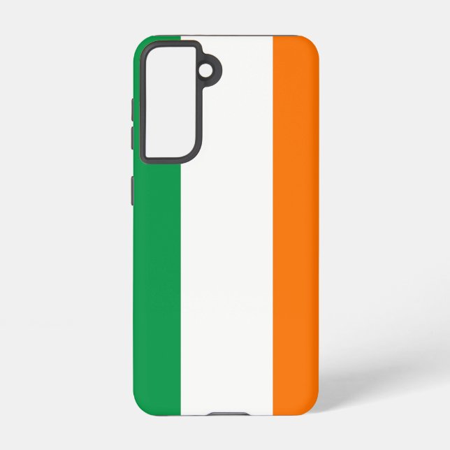 Drapeau Coque Samsung Galaxy S21 d'Irlande (Verso)