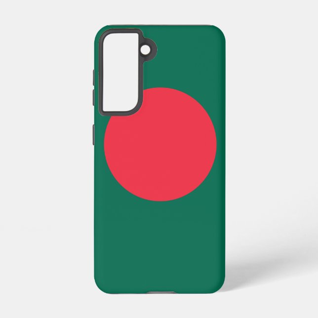 Drapeau Coque Samsung Galaxy S21 du Bangladesh (Verso)