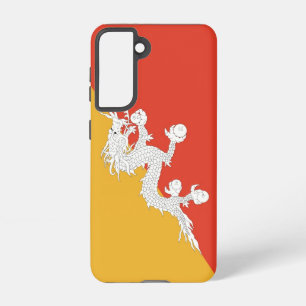 Drapeau Coque Samsung Galaxy S21 du Bhoutan