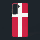 Drapeau Coque Samsung Galaxy S21 du Danemark<br><div class="desc">Améliorez votre Samsung Galaxy S21 avec notre couverture téléphonique exclusive avec le drapeau du Danemark! Réalisée avec une attention minutieuse aux détails, cette couverture téléphonique présente fièrement le design emblématique du drapeau danois, avec un fond rouge avec une croix scandinave blanche. Symbolisant la riche histoire du Danemark, son patrimoine culturel...</div>