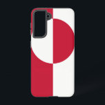 Drapeau Coque Samsung Galaxy S21 du Groenland<br><div class="desc">Protégez votre Samsung Galaxy S21 avec un coque élégant et durable qui présente le design audacieux et distinctif du drapeau du Groenland. Les couleurs rouges et blanches frappantes créent une esthétique épurée et minimaliste qui rend hommage au riche patrimoine du Groenland. Que vous soyez à la recherche d'un accessoire téléphonique...</div>