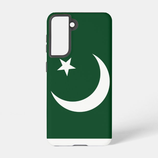 Drapeau Coque Samsung Galaxy S21 du Pakistan (Verso)