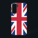 Drapeau Coque Samsung Galaxy S21 du Royaume-Uni<br><div class="desc">Voici notre coque Samsung Galaxy S21 avec le drapeau du Royaume-Uni, conçu pour associer protection et célébration du patrimoine britannique ! Conçu avec une attention minutieuse aux détails, ce coque affiche fièrement l'Union Jack, symbole de l'unité et de l'histoire de l'Angleterre, de l'Écosse, du Pays de Galles et de l'Irlande...</div>