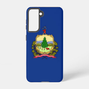 Drapeau Coque Samsung Galaxy S21 du Vermont