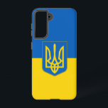 Drapeau Coque Samsung Galaxy S21 d'Ukraine<br><div class="desc">Voici notre couverture Samsung Galaxy S21 avec le drapeau de l'Ukraine, conçue pour associer protection et célébration du patrimoine ukrainien ! Réalisée avec une attention minutieuse aux détails, cette couverture affiche fièrement les couleurs jaune et bleu vif du drapeau ukrainien, symbolisant l'indépendance, l'unité et la fierté nationale. Que vous soyez...</div>