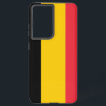 Drapeau Coque Samsung Galaxy S21 Plus de Belgique<br><div class="desc">Transformez votre Samsung Galaxy S21 Plus avec notre couverture téléphonique exclusive avec le drapeau de la Belgique! Réalisée avec une attention minutieuse aux détails, cette couverture téléphonique présente fièrement le design emblématique du drapeau belge. Le drapeau comporte trois bandes verticales en noir, jaune et rouge, symbolisant l'unité et l'histoire de...</div>