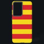 Drapeau Coque Samsung Galaxy S21 Plus de Catalogne<br><div class="desc">Ajoutez une touche de fierté catalane à votre quotidien grâce à notre coque Samsung Galaxy S21 Plus exclusif avec le drapeau de la Catalogne ! Conçu avec une attention minutieuse aux détails, ce boîtier téléphonique est plus qu’un simple élément fonctionnel, c’est une célébration du patrimoine et de la fierté culturelle...</div>