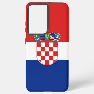 Drapeau Coque Samsung Galaxy S21 Plus de Croatie