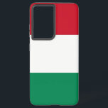 Drapeau Coque Samsung Galaxy S21 Plus de Hongrie<br><div class="desc">Transformez votre Samsung Galaxy S21 Plus en symbole de fierté hongroise avec notre couverture exclusive avec le drapeau de la Hongrie ! Réalisée avec une attention minutieuse aux détails, cette couverture célèbre le riche patrimoine culturel de la Hongrie. Le design affiche fièrement le motif tricolore emblématique de bandes horizontales rouges,...</div>