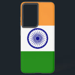 Drapeau Coque Samsung Galaxy S21 Plus de l'Inde<br><div class="desc">Ajoutez une touche de fierté indienne à votre Samsung Galaxy S21 Plus avec notre couverture exclusive avec le drapeau de l'Inde! Réalisée avec une attention minutieuse aux détails, cette couverture célèbre le patrimoine indien et la richesse culturelle. Le design présente fièrement le modèle tricolore iconique du safran, blanc et vert,...</div>