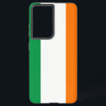 Drapeau Coque Samsung Galaxy S21 Plus d'Irlande<br><div class="desc">Ajoutez une touche de fierté irlandaise à votre Samsung Galaxy S21 Plus avec notre couverture exclusive avec le drapeau de l'Irlande! Réalisée avec une attention minutieuse aux détails, cette couverture est plus qu'un simple accessoire protecteur, c'est une célébration du patrimoine irlandais et de la richesse culturelle. Le dessin présente fièrement...</div>