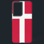 Drapeau Coque Samsung Galaxy S21 Plus du Danemark<br><div class="desc">Ajoutez une touche d'héritage danois et d'élégance à votre Samsung Galaxy S21 Plus avec notre couverture téléphonique exclusive avec le drapeau du Danemark! Réalisée avec une attention minutieuse aux détails, cette couverture téléphonique présente fièrement le design emblématique du drapeau danois, avec un fond rouge avec une croix scandinave blanche. Symbolisant...</div>