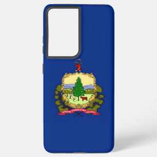 Drapeau Coque Samsung Galaxy S21 Plus du Vermont
