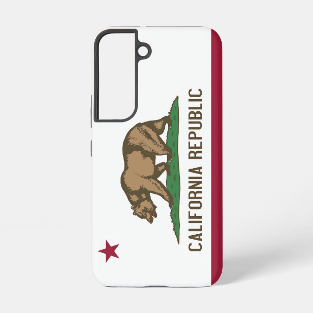 Drapeau Coque Samsung Galaxy S22 de Californie (Verso)