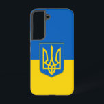 Drapeau Coque Samsung Galaxy S22 de l'Ukraine<br><div class="desc">Voici notre couverture Samsung Galaxy S22 avec le drapeau de l'Ukraine, conçue pour associer protection et célébration du patrimoine ukrainien ! Réalisée avec une attention minutieuse aux détails, cette couverture affiche fièrement les couleurs jaune et bleu vif du drapeau ukrainien, symbolisant l'indépendance, l'unité et la fierté nationale. Que vous soyez...</div>