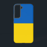Drapeau Coque Samsung Galaxy S22 de l'Ukraine<br><div class="desc">Voici notre couverture Samsung Galaxy S22 avec le drapeau de l'Ukraine, conçue pour associer protection et célébration du patrimoine ukrainien ! Réalisée avec une attention minutieuse aux détails, cette couverture affiche fièrement les couleurs jaune et bleu vif du drapeau ukrainien, symbolisant l'indépendance, l'unité et la fierté nationale. Que vous soyez...</div>
