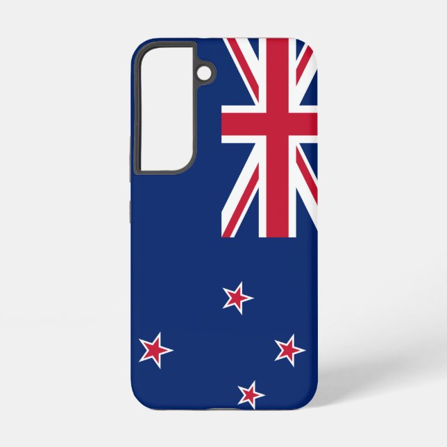 Drapeau Coque Samsung Galaxy S22 de Nouvelle-Zélan (Verso)