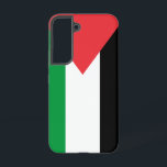 Drapeau Coque Samsung Galaxy S22 de Palestine<br><div class="desc">Protégez votre Samsung Galaxy S22 avec ce coque personnalisé arborant le drapeau de la Palestine ! Conçu pour le style et la durabilité, ce coque affiche fièrement les couleurs frappantes du drapeau palestinien : rouge, vert, blanc et noir. Le design audacieux et puissant non seulement protège votre téléphone des rayures...</div>