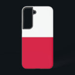 Drapeau Coque Samsung Galaxy S22 de Pologne<br><div class="desc">Transformez votre Samsung Galaxy S22 en une célébration du patrimoine polonais avec notre couverture exclusive avec le drapeau de la Pologne! Réalisée avec précision et fierté, cette couverture de téléphone présente audacieusement les couleurs et emblèmes emblématiques du drapeau polonais, symbolisant la riche histoire et l'identité culturelle de la nation. Que...</div>
