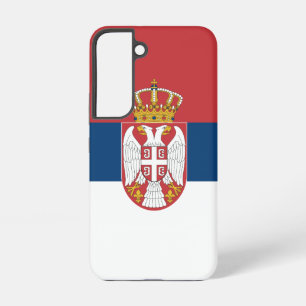 Drapeau Coque Samsung Galaxy S22 de Serbie