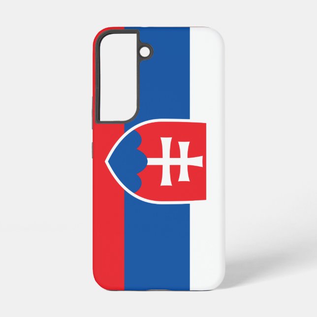 Drapeau Coque Samsung Galaxy S22 de Slovaquie (Verso)