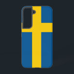 Drapeau Coque Samsung Galaxy S22 de Suède<br><div class="desc">Elégant et élégant Samsung Galaxy S22 Coque avec Drapeau de Suède. Ce produit est personnalisable.</div>