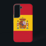 Drapeau Coque Samsung Galaxy S22 d'Espagne<br><div class="desc">Voici notre couverture Samsung Galaxy S22 avec le drapeau de l'Espagne, conçu pour associer protection et célébration du patrimoine espagnol. Réalisée avec une attention minutieuse aux détails, cette couverture affiche fièrement les rayures rouges et jaunes audacieuses du drapeau espagnol, symbolisant l'histoire, la culture et l'unité de la nation. Que vous...</div>