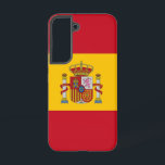 Drapeau Coque Samsung Galaxy S22 d'Espagne<br><div class="desc">Voici notre couverture Samsung Galaxy S22 avec le drapeau de l'Espagne, conçu pour associer protection et célébration du patrimoine espagnol. Réalisée avec une attention minutieuse aux détails, cette couverture affiche fièrement les rayures rouges et jaunes audacieuses du drapeau espagnol, symbolisant l'histoire, la culture et l'unité de la nation. Que vous...</div>