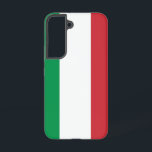Drapeau Coque Samsung Galaxy S22 d'Italie<br><div class="desc">Ajoutez une touche de fierté italienne à votre Samsung Galaxy S22 avec notre couverture exclusive avec le drapeau de l'Italie! Réalisée avec une attention minutieuse aux détails, cette couverture est plus qu'un simple accessoire protecteur, c'est une célébration du patrimoine italien et de la richesse culturelle. Le design présente fièrement le...</div>