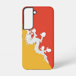 Drapeau Coque Samsung Galaxy S22 du Bhoutan