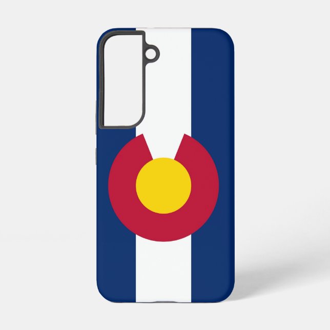 Drapeau Coque Samsung Galaxy S22 du Colorado (Verso)