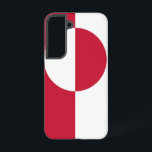 Drapeau Coque Samsung Galaxy S22 du Groenland<br><div class="desc">Améliorez le style et la protection de votre appareil grâce à notre Coque Samsung Galaxy S22 haut de gamme avec le drapeau du Groenland design. Ce coque célèbre le symbolisme unique et puissant du drapeau du Groenland, qui met en valeur le contraste audacieux entre les tons rouge et blanc. Son...</div>