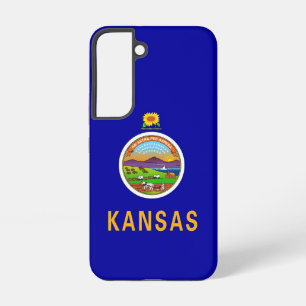 Drapeau Coque Samsung Galaxy S22 du Kansas