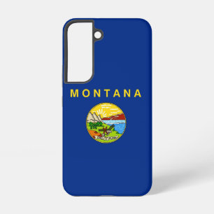 Drapeau Coque Samsung Galaxy S22 du Montana
