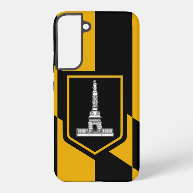Drapeau Coque Samsung Galaxy S22 Plus de Baltimore (Verso)
