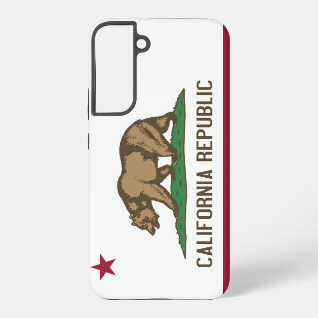 Drapeau Coque Samsung Galaxy S22 Plus de Californi (Verso)