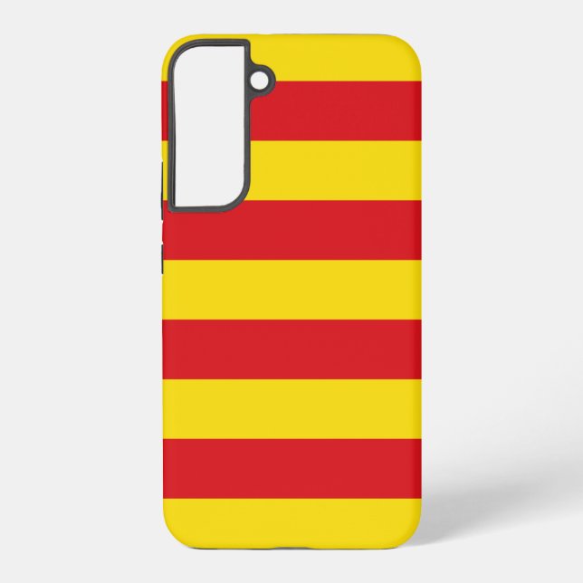 Drapeau Coque Samsung Galaxy S22 Plus de Catalogne (Verso)