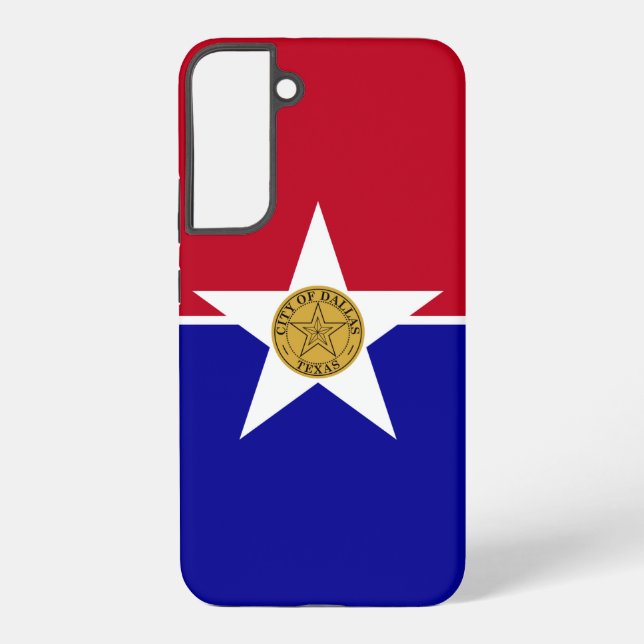 Drapeau Coque Samsung Galaxy S22 Plus de Dallas (Verso)