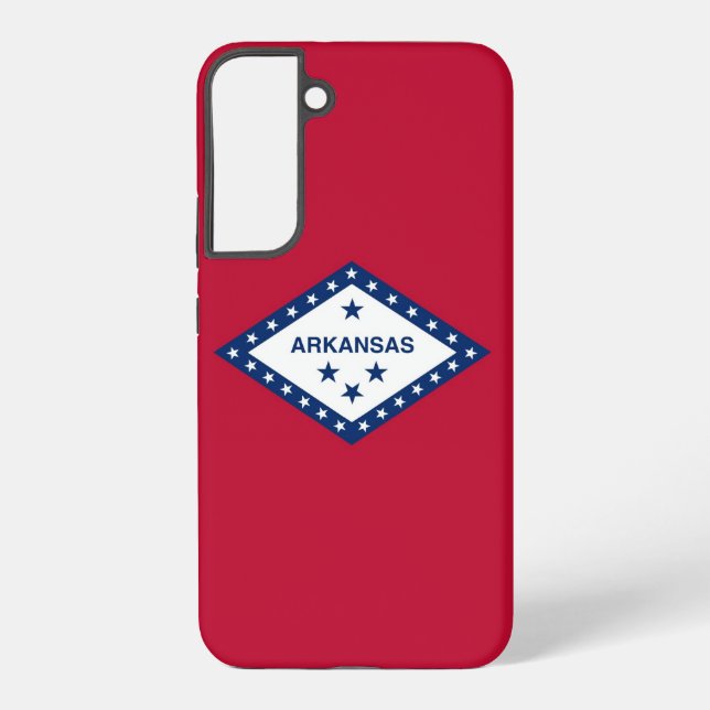 Drapeau Coque Samsung Galaxy S22 Plus de l'Arkansa (Verso)