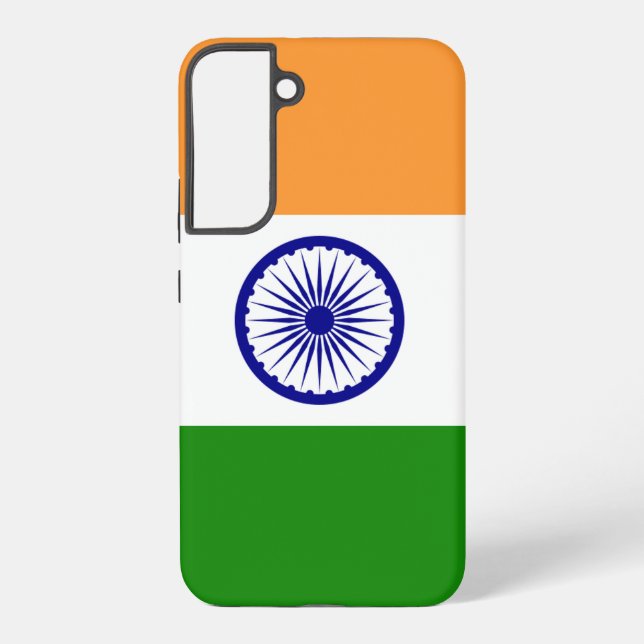 Drapeau Coque Samsung Galaxy S22 Plus de l'Inde (Verso)