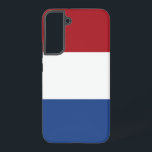 Drapeau Coque Samsung Galaxy S22 Plus de Pays-Bas<br><div class="desc">Voici notre couverture Samsung Galaxy S22 Plus avec le drapeau des Pays-Bas, conçue pour associer protection et célébration du patrimoine néerlandais. Réalisée avec une attention minutieuse aux détails, cette couverture affiche fièrement le tricolore emblématique du rouge, du blanc et du bleu, symbolisant l'histoire, la culture et l'identité nationale des Pays-Bas....</div>