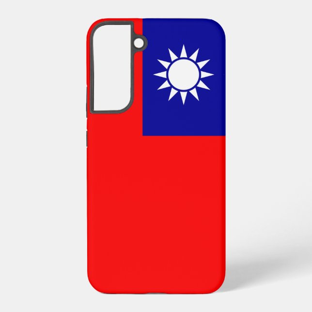 Drapeau Coque Samsung Galaxy S22 Plus de Taïwan (Verso)