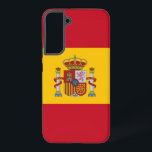 Drapeau Coque Samsung Galaxy S22 Plus d'Espagne<br><div class="desc">Voici notre couverture Samsung Galaxy S22 Plus avec le drapeau de l'Espagne, conçu pour associer protection et célébration du patrimoine espagnol. Réalisée avec une attention minutieuse aux détails, cette couverture affiche fièrement les rayures rouges et jaunes audacieuses du drapeau espagnol, symbolisant l'histoire, la culture et l'unité de la nation. Que...</div>